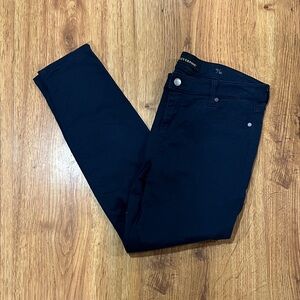 LIVERPOOL Deep Blue Jeans Size 10 The Ankle Skinny Office Chic